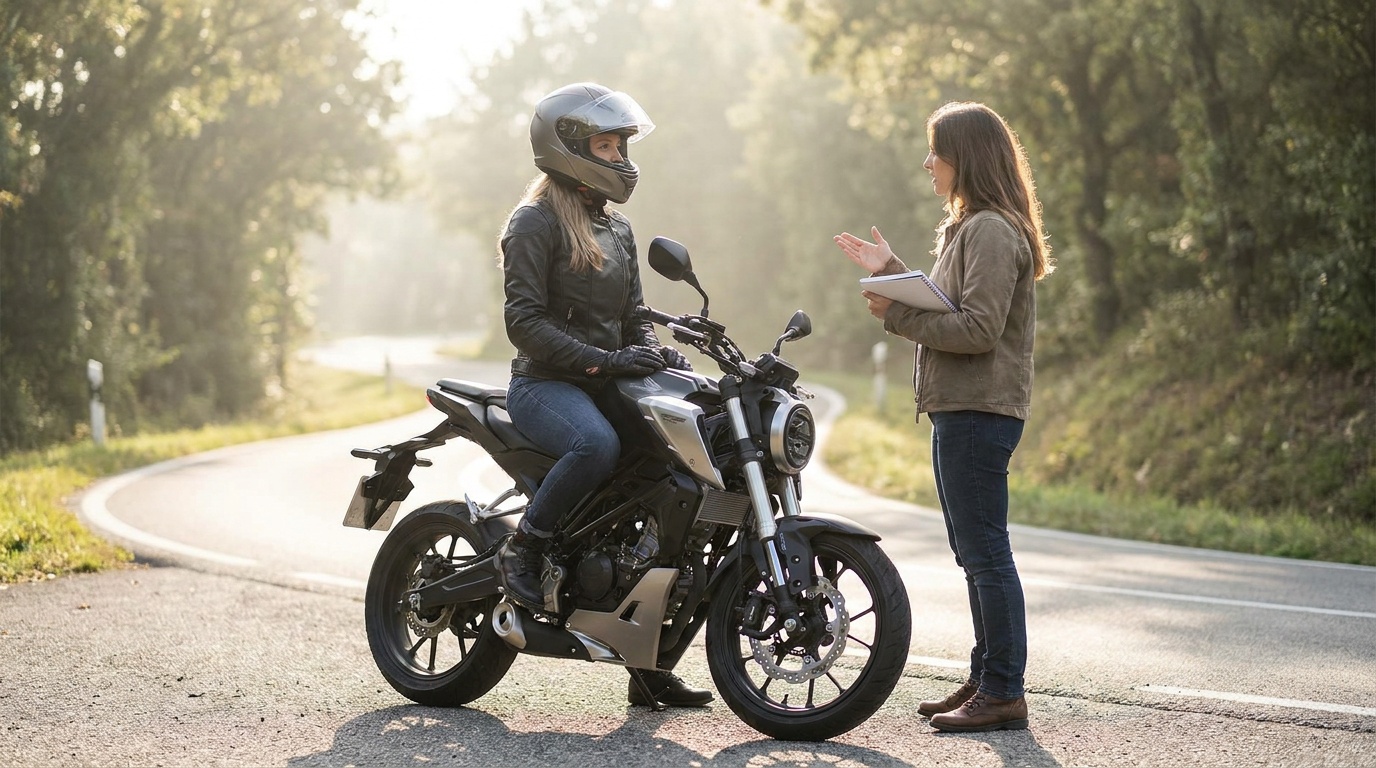 moto 125 femmes débutantes: conseils avant d'acheter
