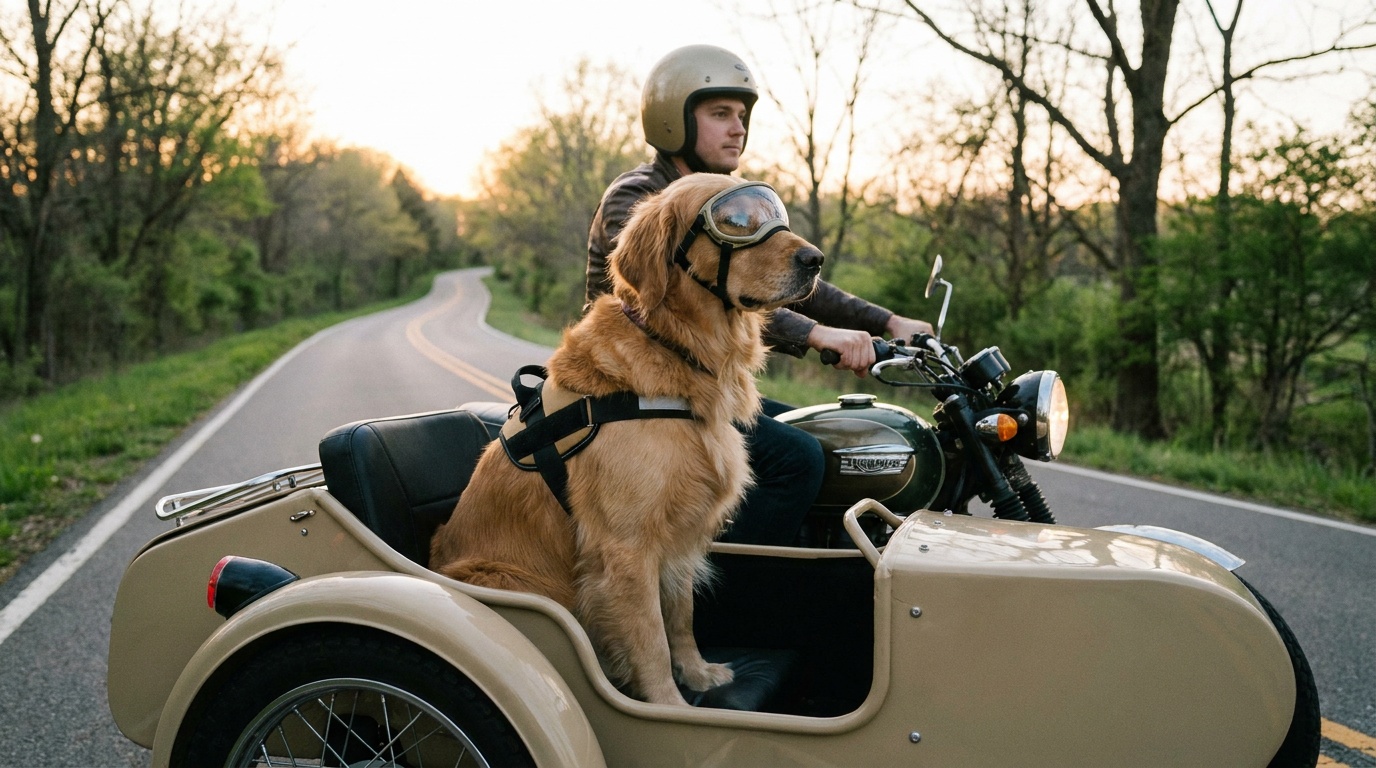 Chien sur Moto: Transport Légal et Sécurité Optimale