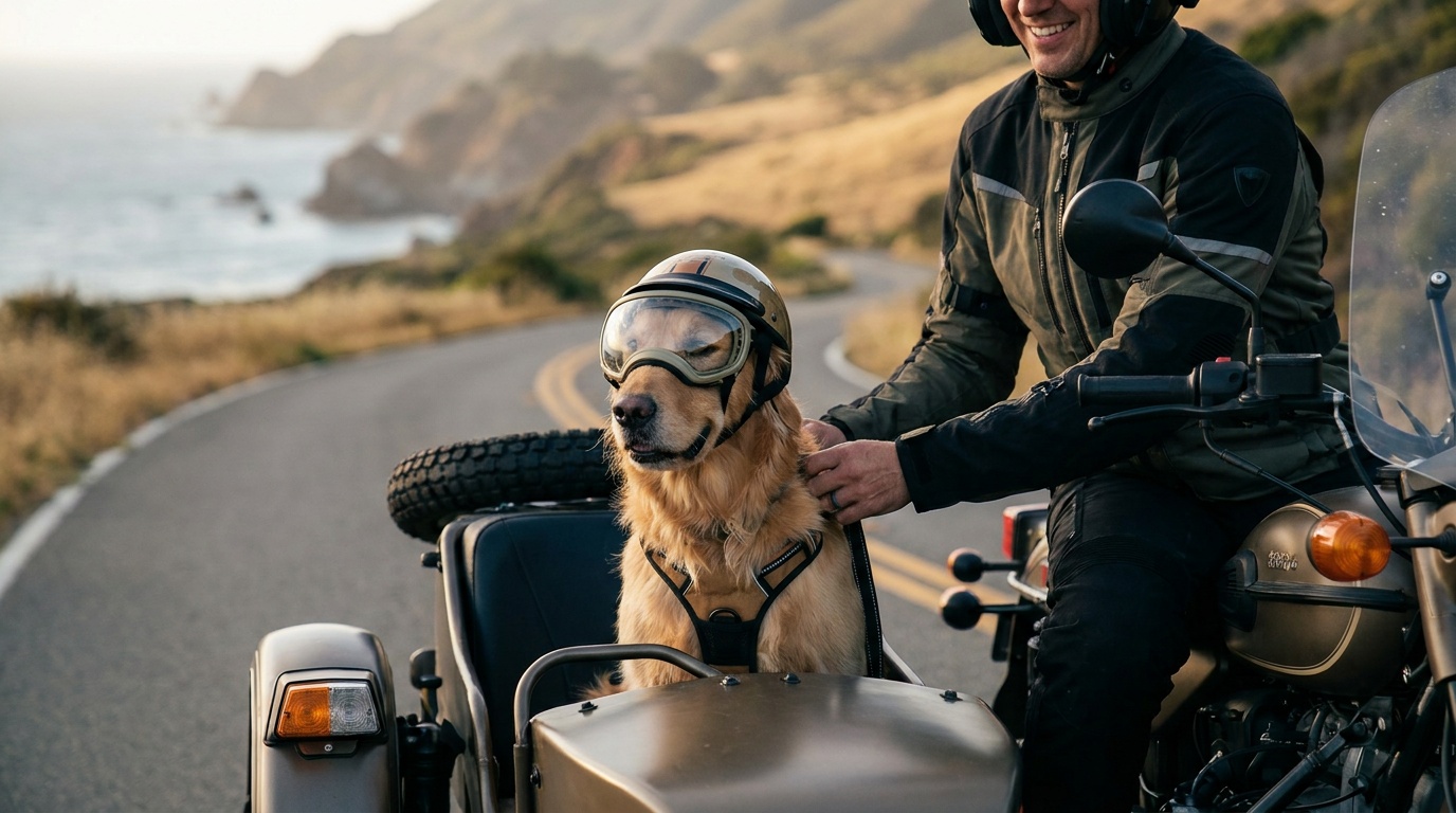 Chien moto sécurité : guide pour voyager en sécurité