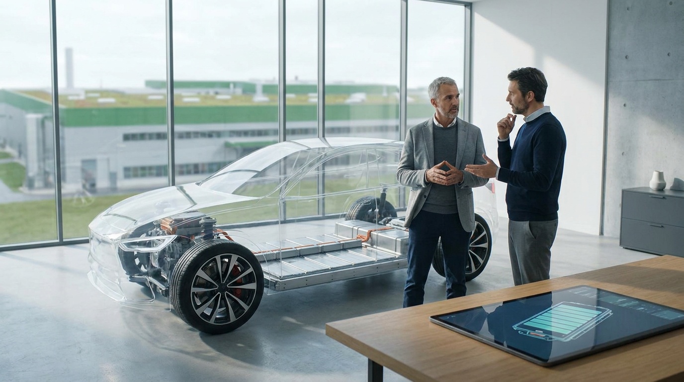 Industrie automobile Pologne : 11,1% batteries 2025